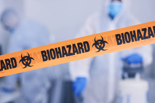 Professional Biohazard technician working in Lafayette, TN